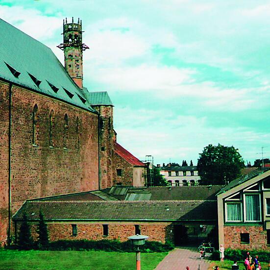 10 Magdeburg Wallonerkirche - Station auf dem Jakobusweg Sachsen-Anhalt |